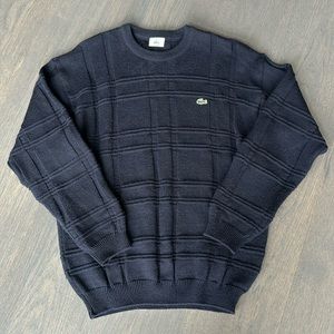 Lacoste Mens Size 6. Navy Sweater